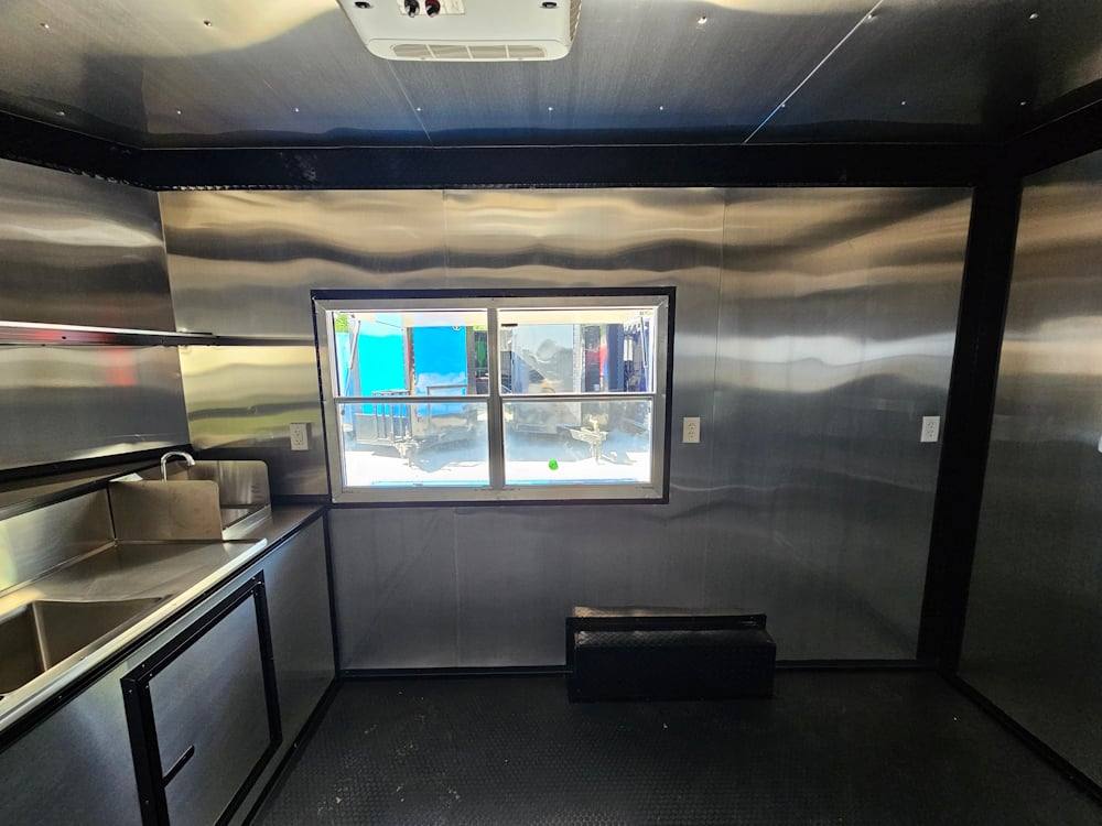 40-8.5-x-12-cobalt-blue-concession-trailer-food-event-catering-19.jpg 8.5' X 12' Cobalt Blue Concession Trailer Food Event Catering