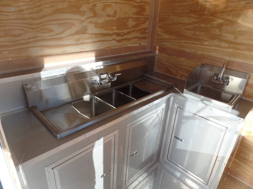 401-8.5-x-20-concession-food-trailer-red-bbq-16.jpg 8.5' x 20' Concession Food Trailer Red BBQ
