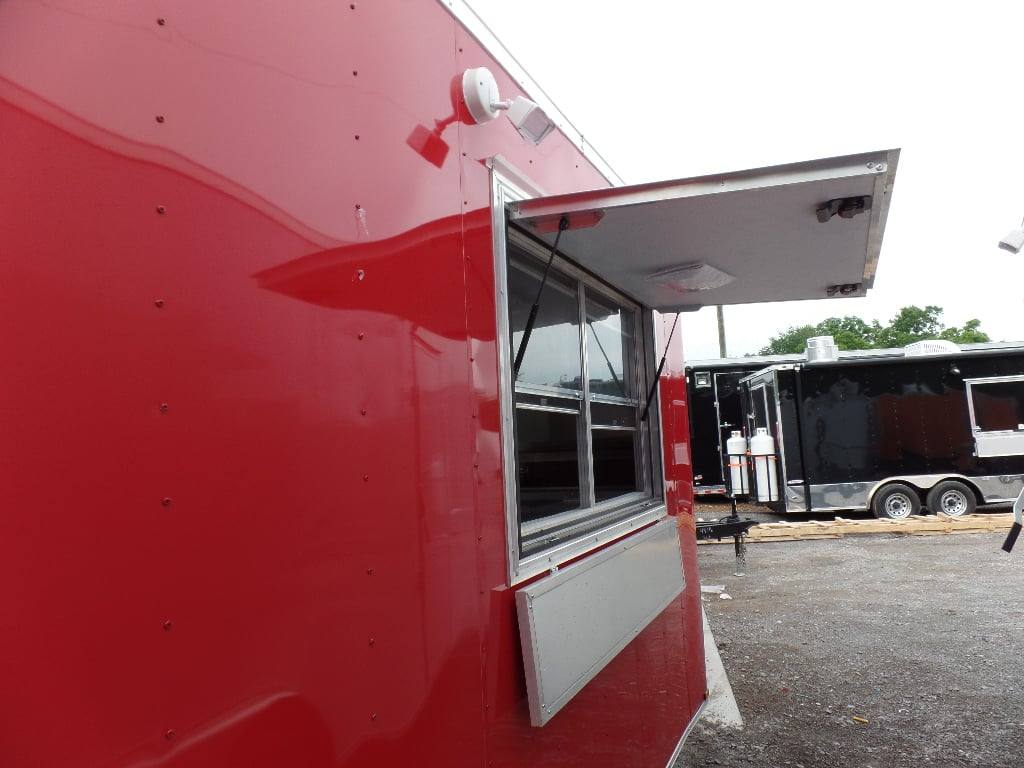 404-8.5-x-20-concession-food-trailer-red-with-appliances-15.jpg 8.5' x 20' Concession Food Trailer Red With Appliances