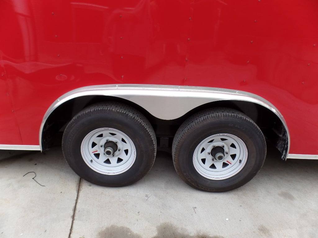 404-8.5-x-20-concession-food-trailer-red-with-appliances-4.jpg 8.5' x 20' Concession Food Trailer Red With Appliances