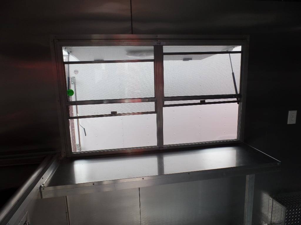 404-8.5-x-20-concession-food-trailer-red-with-appliances-7.jpg 8.5' x 20' Concession Food Trailer Red With Appliances