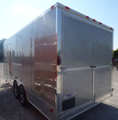 406-8.5-x-20-concession-food-trailer-silver-frost-catering-event-2.jpg 8.5' x 20' Concession Food Trailer Silver Frost Catering Event