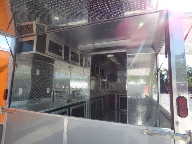 406-8.5-x-20-concession-food-trailer-silver-frost-catering-event-22.jpg 8.5' x 20' Concession Food Trailer Silver Frost Catering Event