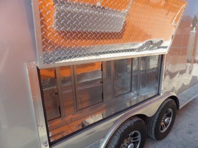406-8.5-x-20-concession-food-trailer-silver-frost-catering-event-9.jpg 8.5' x 20' Concession Food Trailer Silver Frost Catering Event