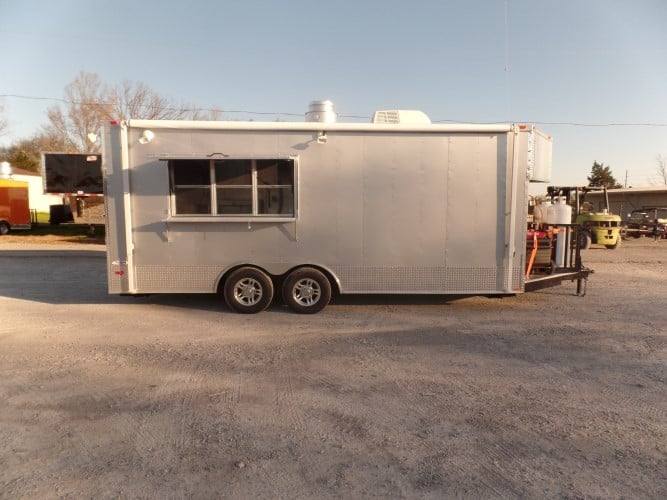 407-8.5-x-20-concession-food-trailer-silver-frost-with-appliances-17.jpg 8.5' x 20' Concession Food Trailer Silver Frost With Appliances