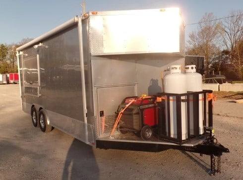 407-8.5-x-20-concession-food-trailer-silver-frost-with-appliances-45.jpg 8.5' x 20' Concession Food Trailer Silver Frost With Appliances