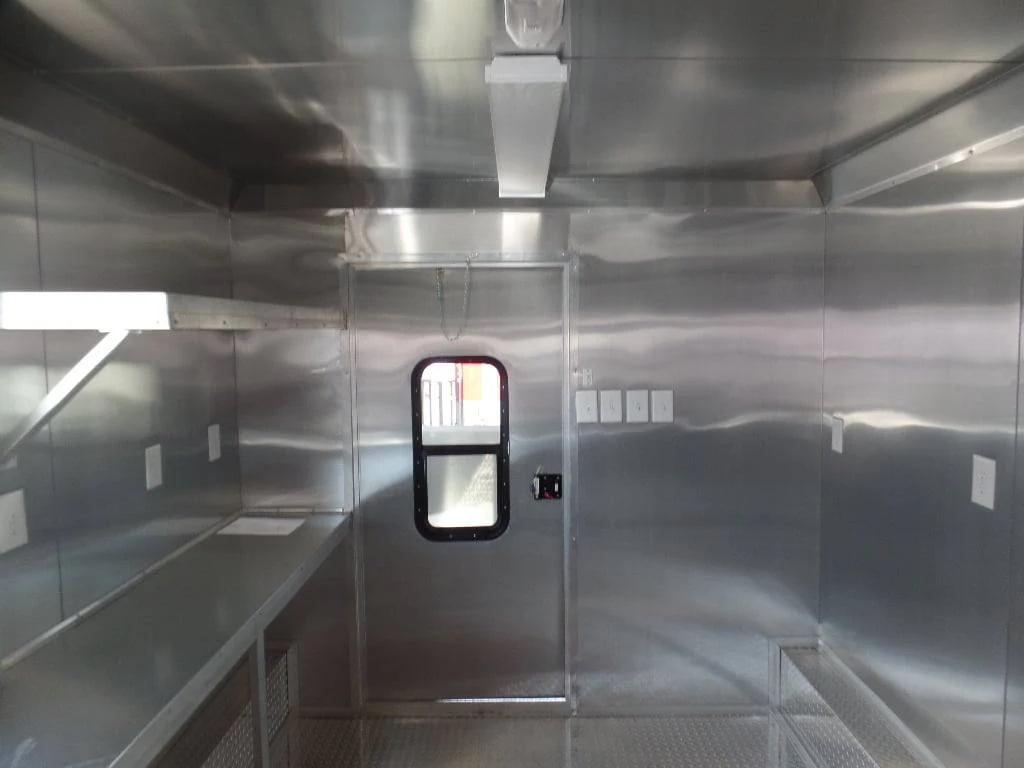 408-8.5-x-20-concession-food-trailer-white-bbq-event-catering-19.webp 8.5' x 20' Concession Food Trailer White BBQ Event Catering