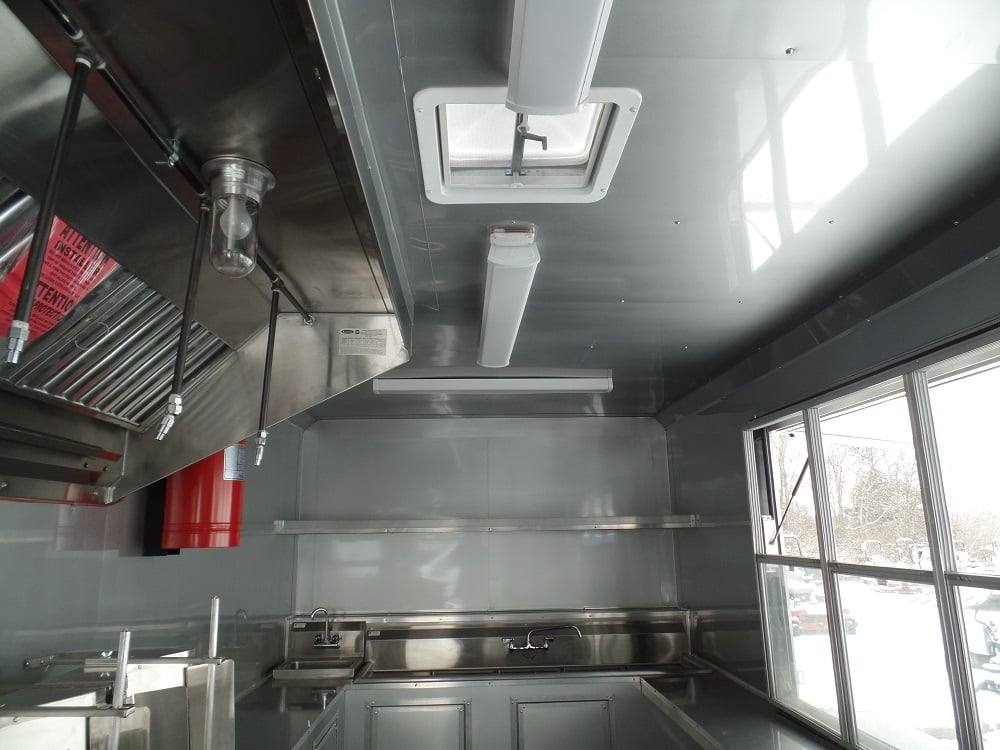409-8.5-x-20-concession-food-trailer-white-event-catering-6.jpg 8.5' x 20' Concession Food Trailer White Event Catering