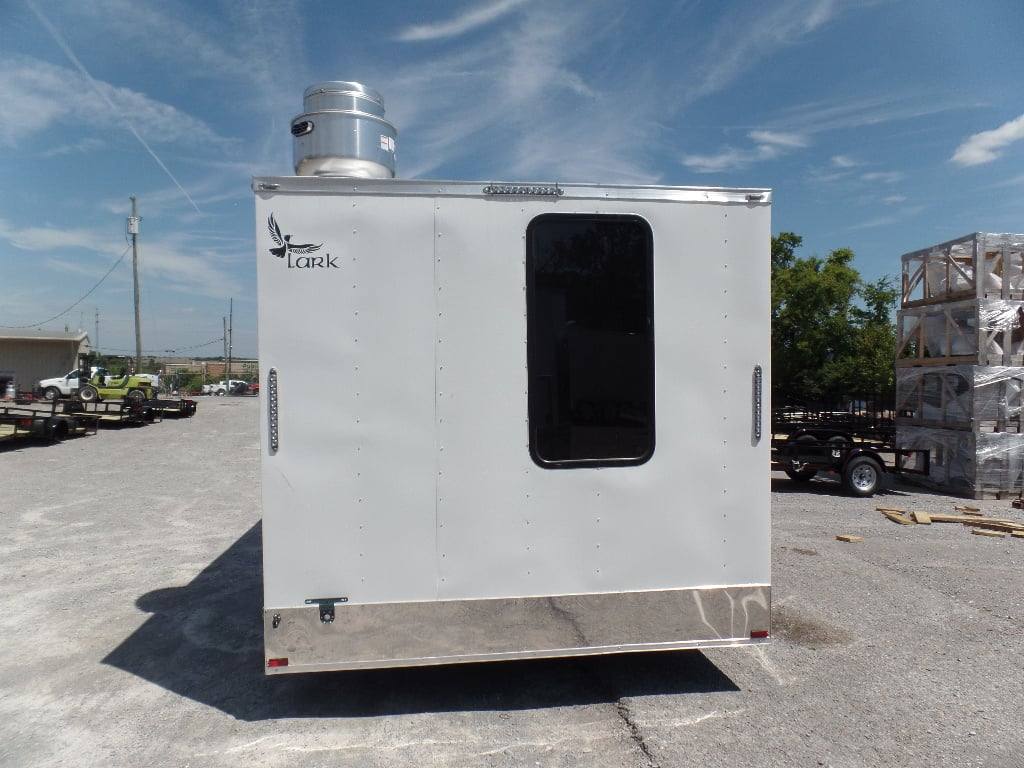 410-8.5-x-20-concession-food-trailer-white-event-catering-12.jpg 8.5' x 20' Concession Food Trailer White Event Catering