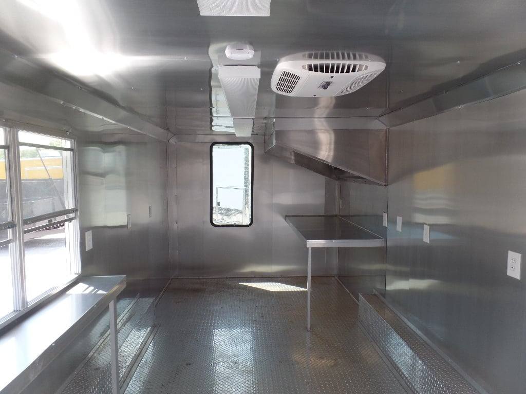 410-8.5-x-20-concession-food-trailer-white-event-catering-15.jpg 8.5' x 20' Concession Food Trailer White Event Catering