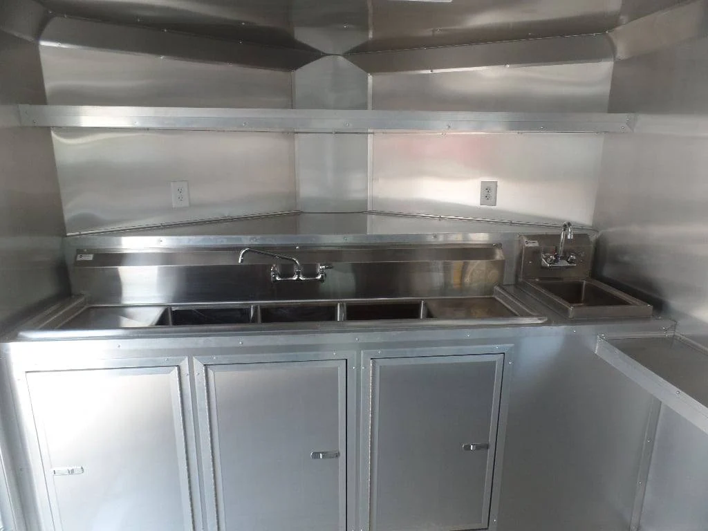 410-8.5-x-20-concession-food-trailer-white-event-catering-5.webp 8.5' x 20' Concession Food Trailer White Event Catering