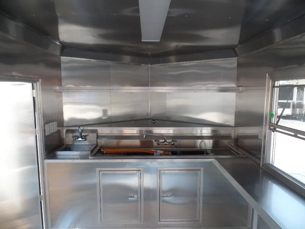411-8.5-x-20-concession-food-trailer-white-event-catering-10.webp 8.5' x 20' Concession Food Trailer White Event Catering