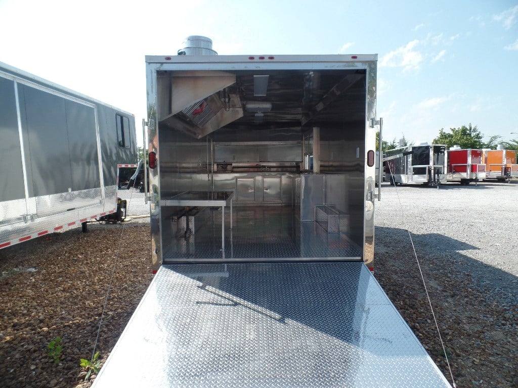 411-8.5-x-20-concession-food-trailer-white-event-catering-19.jpg 8.5' x 20' Concession Food Trailer White Event Catering