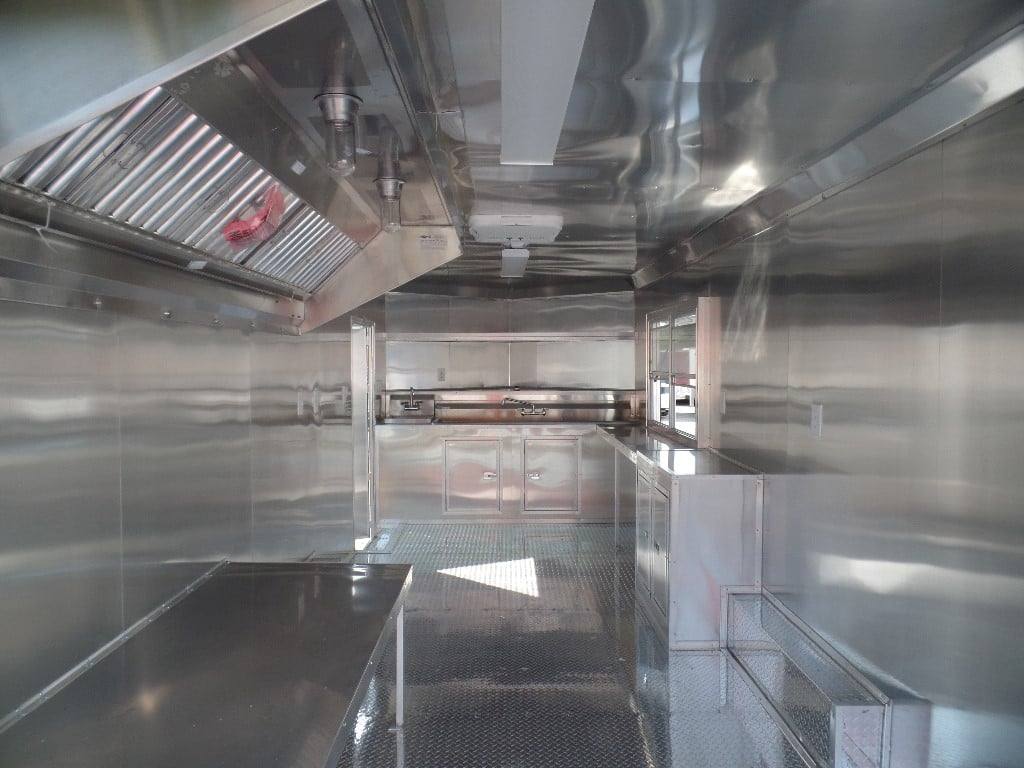 411-8.5-x-20-concession-food-trailer-white-event-catering-20.jpg 8.5' x 20' Concession Food Trailer White Event Catering
