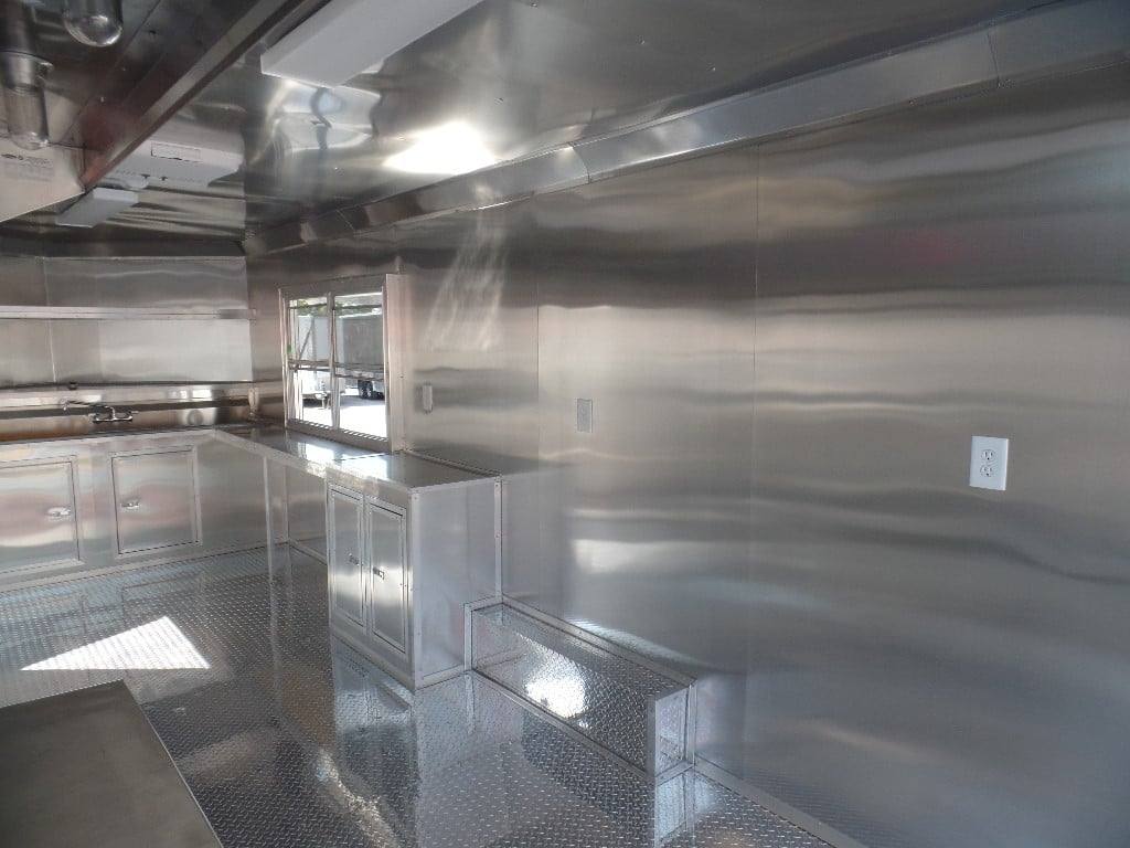 411-8.5-x-20-concession-food-trailer-white-event-catering-23.jpg 8.5' x 20' Concession Food Trailer White Event Catering