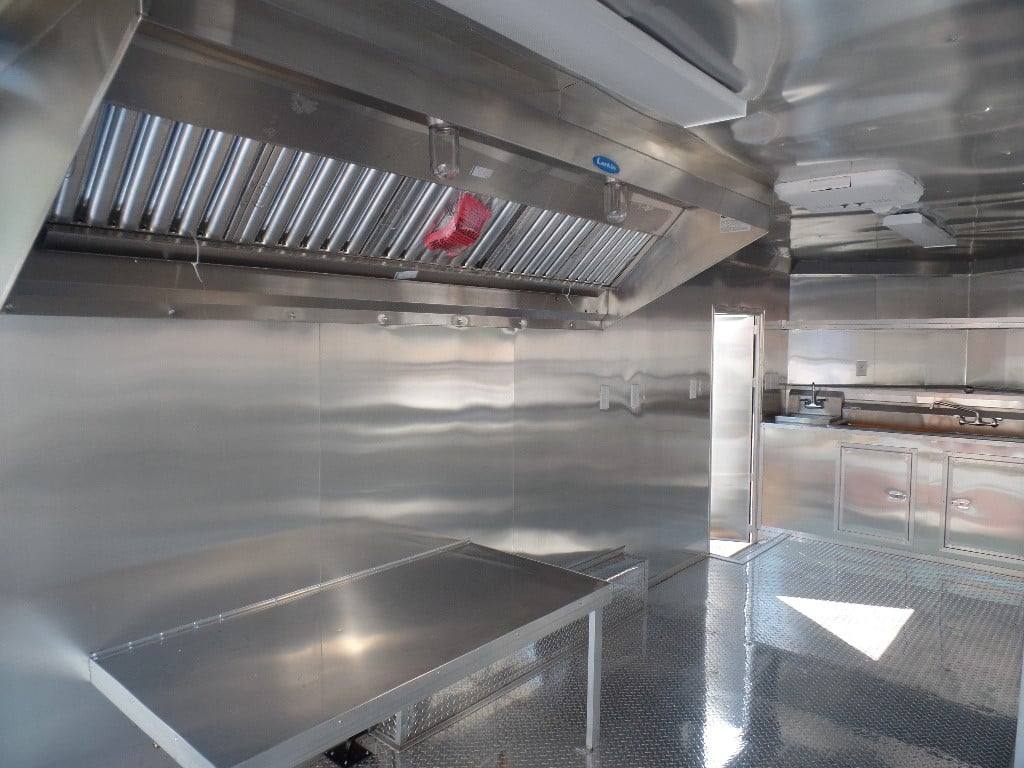 411-8.5-x-20-concession-food-trailer-white-event-catering-6.jpg 8.5' x 20' Concession Food Trailer White Event Catering