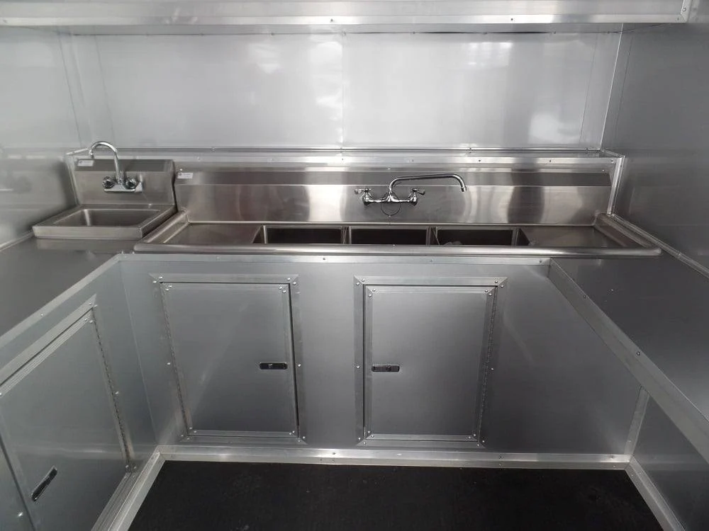 413-8.5-x-20-concession-food-trailer-white-with-appliances-15.webp 8.5' x 20' Concession Food Trailer White With Appliances