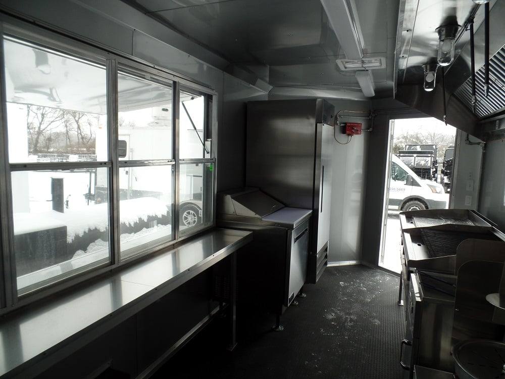 413-8.5-x-20-concession-food-trailer-white-with-appliances-3.jpg 8.5' x 20' Concession Food Trailer White With Appliances