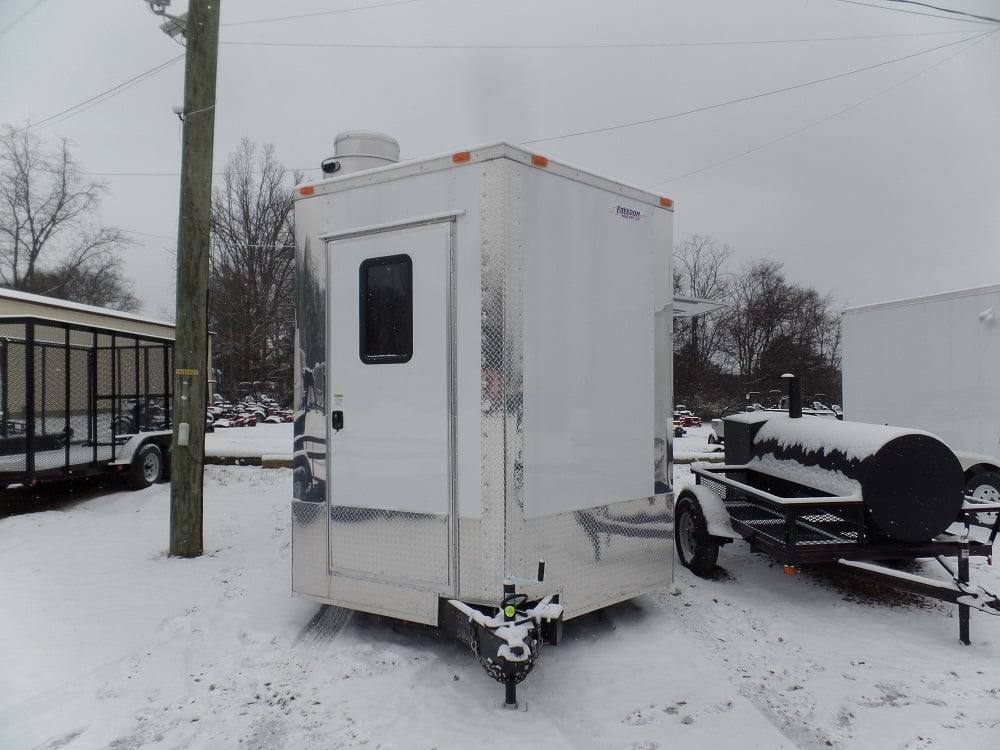413-8.5-x-20-concession-food-trailer-white-with-appliances-8.jpg 8.5' x 20' Concession Food Trailer White With Appliances
