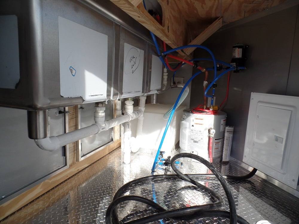 414-8.5-x-20-concession-food-trailer-white-with-appliances-13.jpg 8.5' x 20' Concession Food Trailer White With Appliances