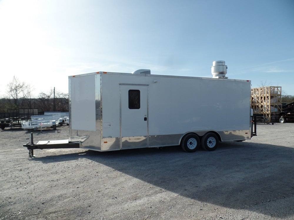 414-8.5-x-20-concession-food-trailer-white-with-appliances-14.jpg 8.5' x 20' Concession Food Trailer White With Appliances