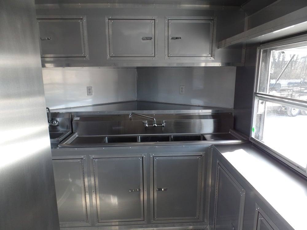 414-8.5-x-20-concession-food-trailer-white-with-appliances-16.jpg 8.5' x 20' Concession Food Trailer White With Appliances