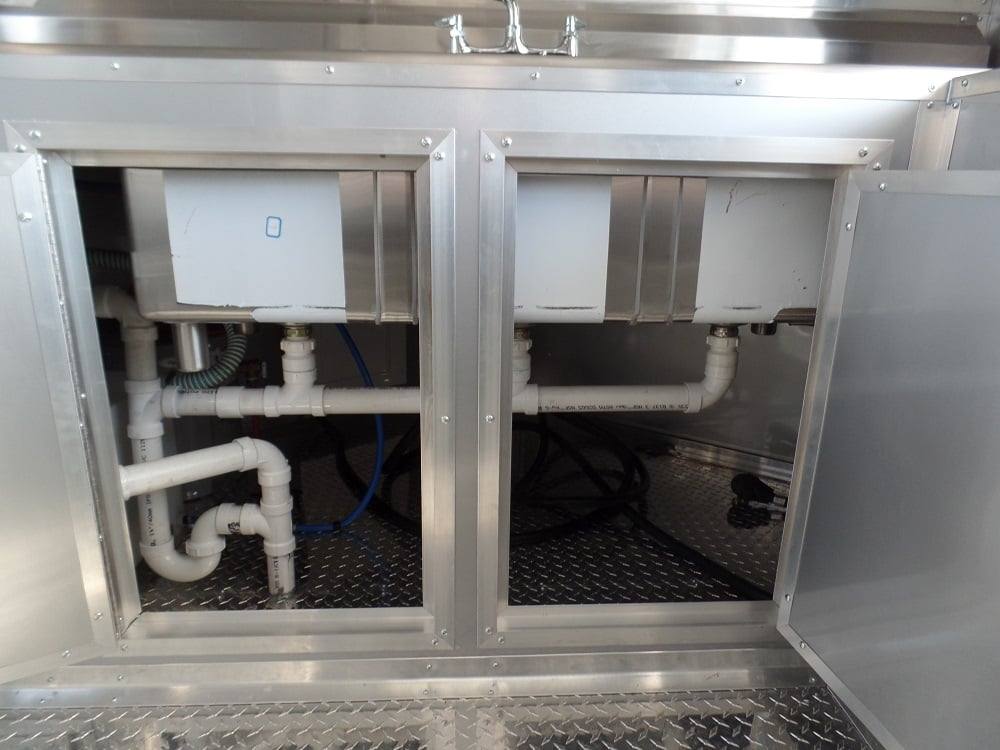 414-8.5-x-20-concession-food-trailer-white-with-appliances-2.jpg 8.5' x 20' Concession Food Trailer White With Appliances
