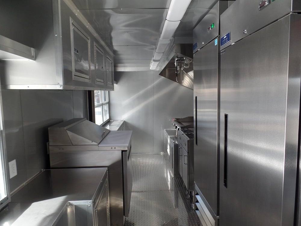 414-8.5-x-20-concession-food-trailer-white-with-appliances-21.jpg 8.5' x 20' Concession Food Trailer White With Appliances