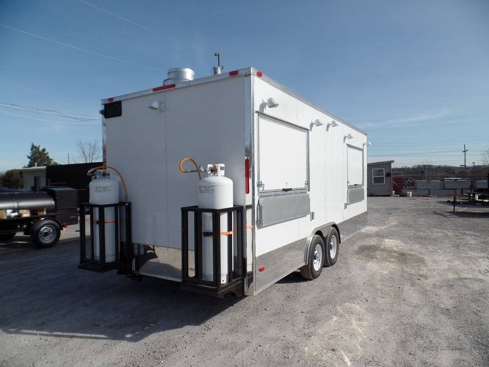 414-8.5-x-20-concession-food-trailer-white-with-appliances-33.jpg 8.5' x 20' Concession Food Trailer White With Appliances