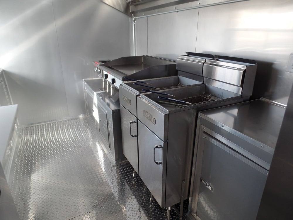 414-8.5-x-20-concession-food-trailer-white-with-appliances-6.jpg 8.5' x 20' Concession Food Trailer White With Appliances
