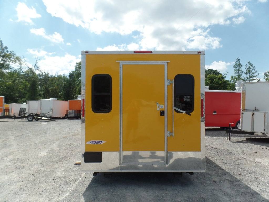 417-8.5-x-20-concession-food-trailer-yellow-event-catering-11.jpg 8.5' x 20' Concession Food Trailer Yellow Event Catering