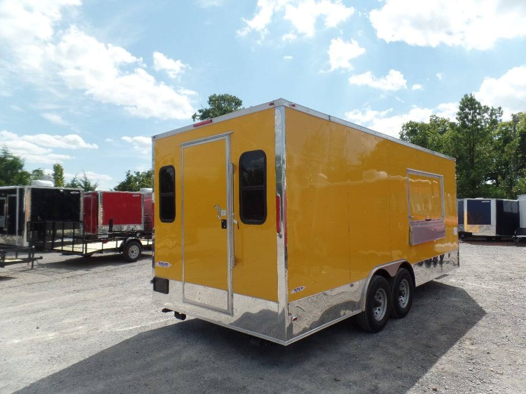 417-8.5-x-20-concession-food-trailer-yellow-event-catering-12.jpg 8.5' x 20' Concession Food Trailer Yellow Event Catering