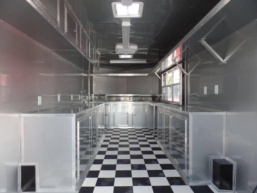 417-8.5-x-20-concession-food-trailer-yellow-event-catering-23.jpg 8.5' x 20' Concession Food Trailer Yellow Event Catering
