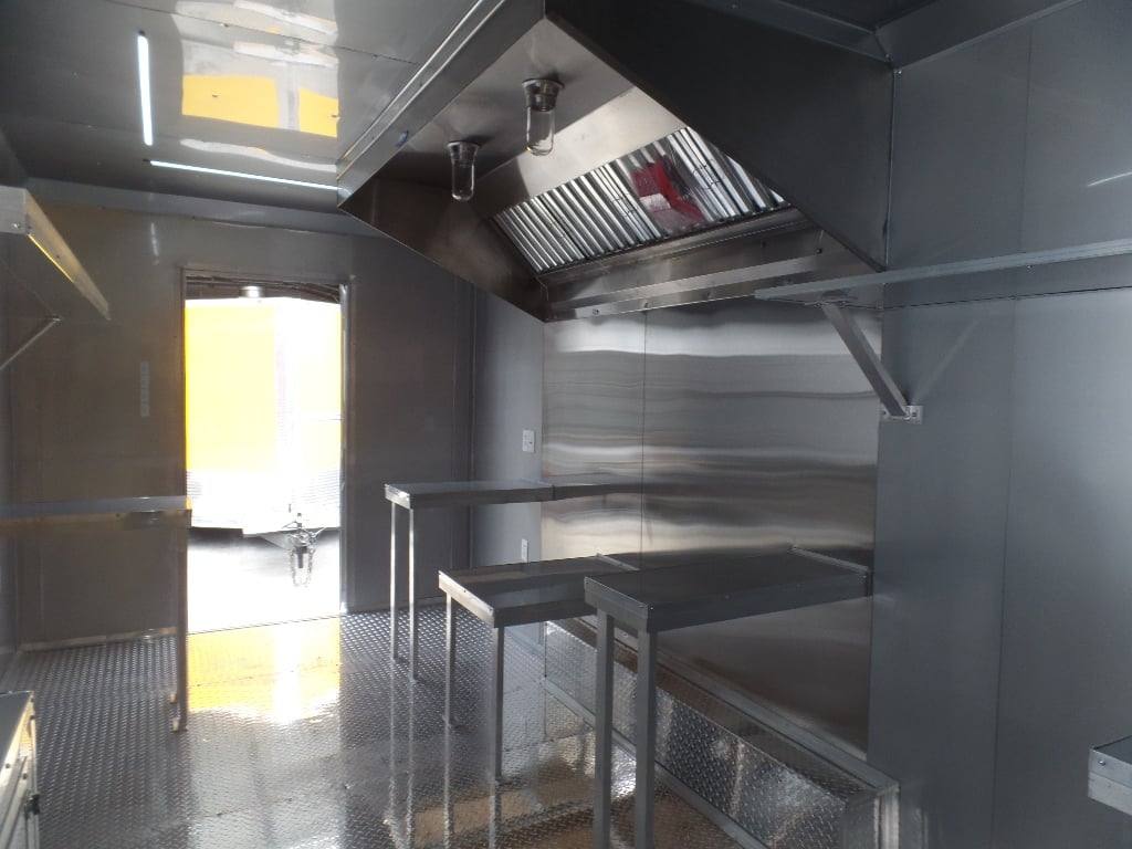 418-8.5-x-20-concession-food-white-custom-event-trailer-2.jpg 8.5' x 20' Concession Food White Custom Event Trailer