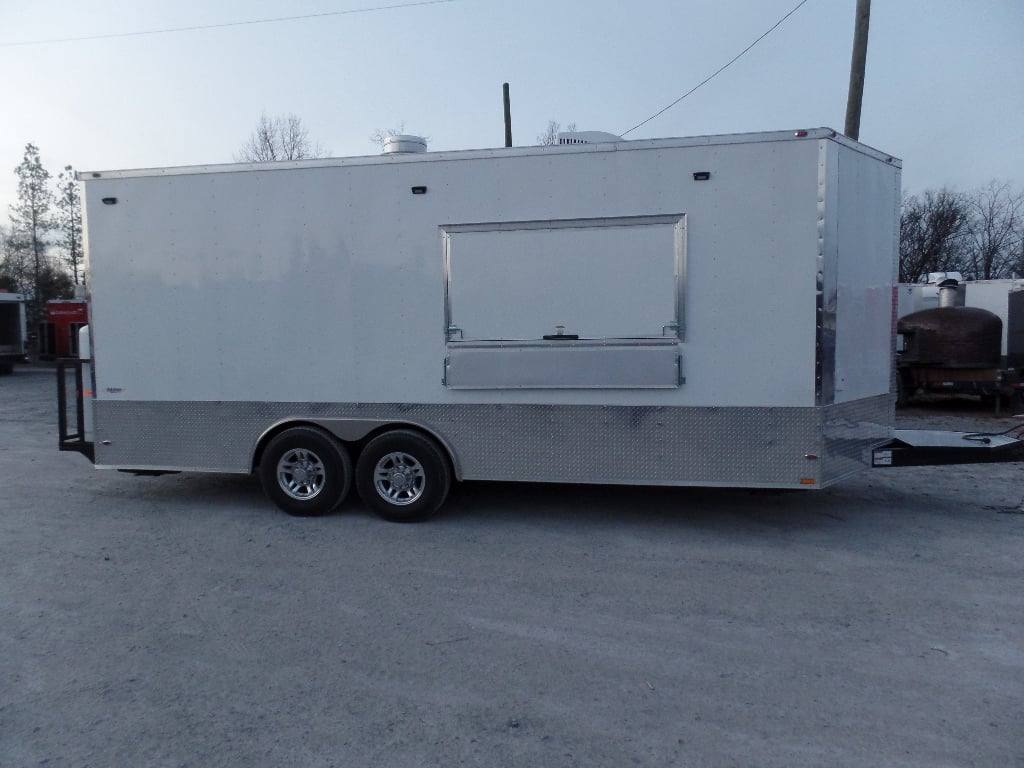 419-8.5-x-20-concession-food-white-trailer-with-appliances-16.jpg 8.5' x 20' Concession Food White Trailer With Appliances