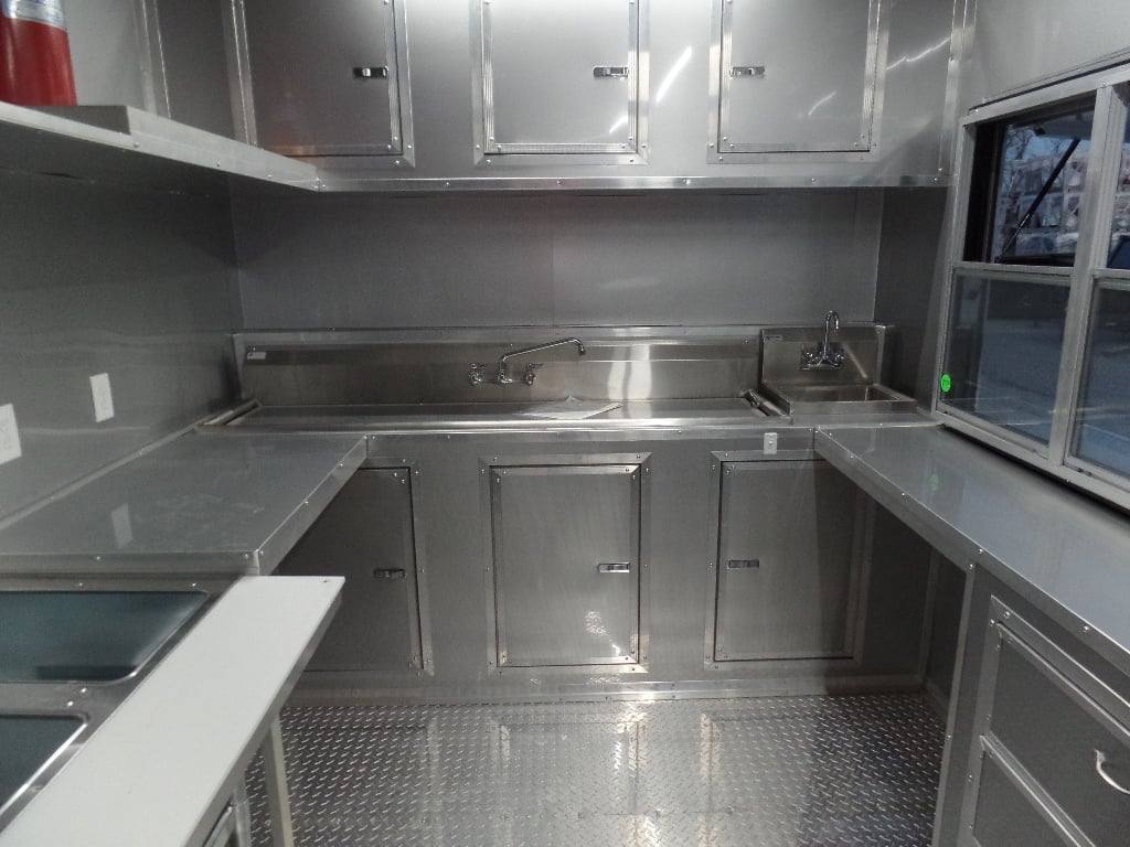 419-8.5-x-20-concession-food-white-trailer-with-appliances-2.jpg 8.5' x 20' Concession Food White Trailer With Appliances