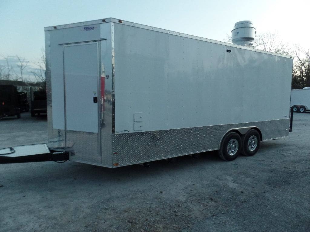 419-8.5-x-20-concession-food-white-trailer-with-appliances-22.jpg 8.5' x 20' Concession Food White Trailer With Appliances