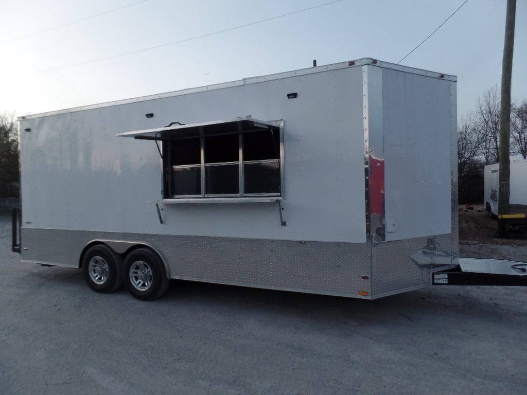 419-8.5-x-20-concession-food-white-trailer-with-appliances-26.jpg 8.5' x 20' Concession Food White Trailer With Appliances