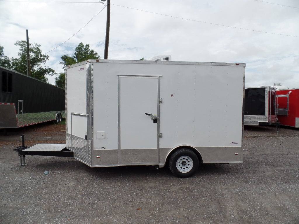 42-8.5-x-12-concession-food-trailer-white-event-catering-11.jpg 8.5' x 12' Concession Food Trailer White Event Catering
