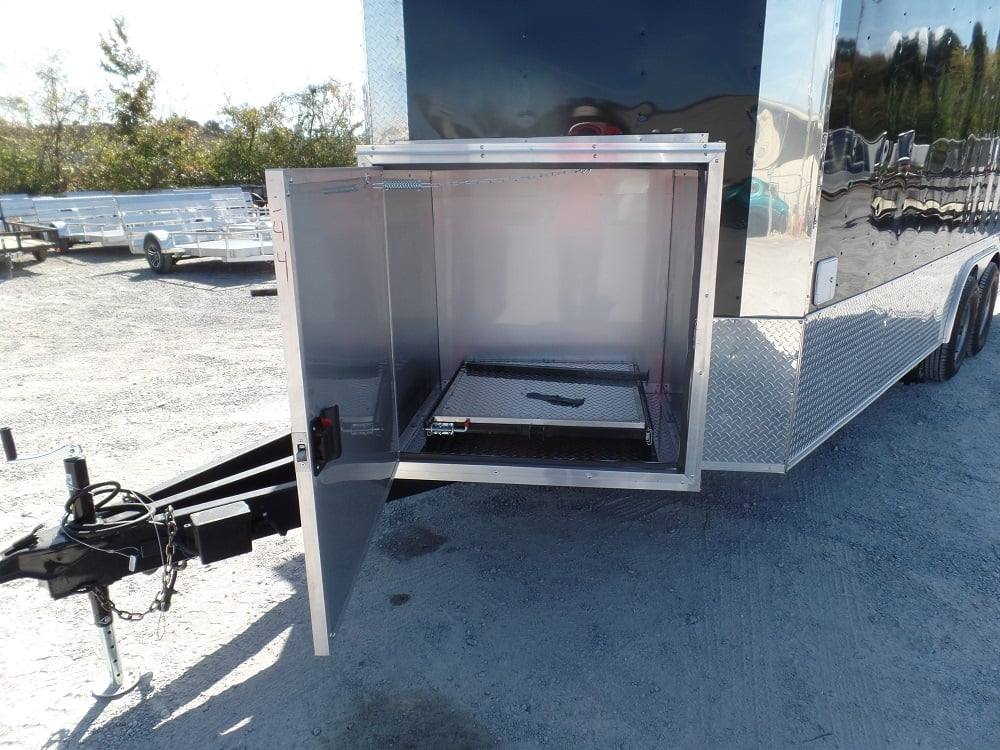 421-8.5-x-20-concession-trailer-black-food-event-catering-11.jpg 8.5' X 20' Concession Trailer Black Food Event Catering