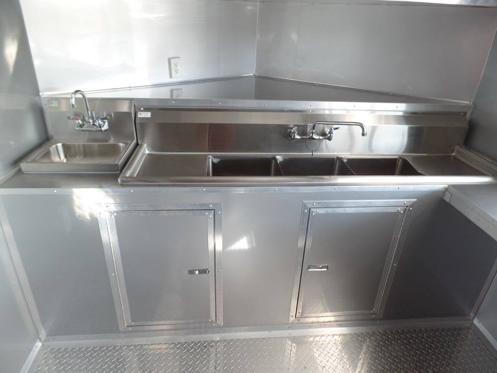 421-8.5-x-20-concession-trailer-black-food-event-catering-6.jpg 8.5' X 20' Concession Trailer Black Food Event Catering