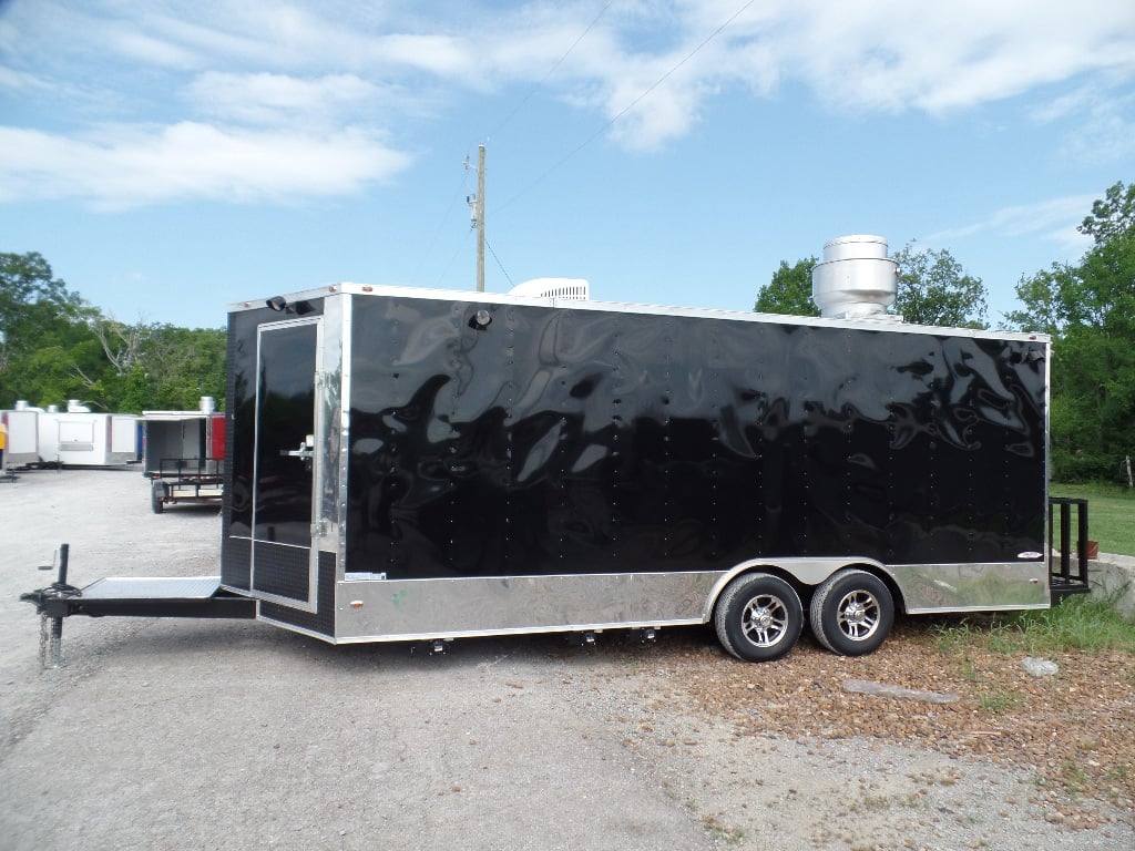 422-8.5-x-20-concession-trailer-black-food-event-catering-14.jpg 8.5' x 20' Concession Trailer Black Food Event Catering