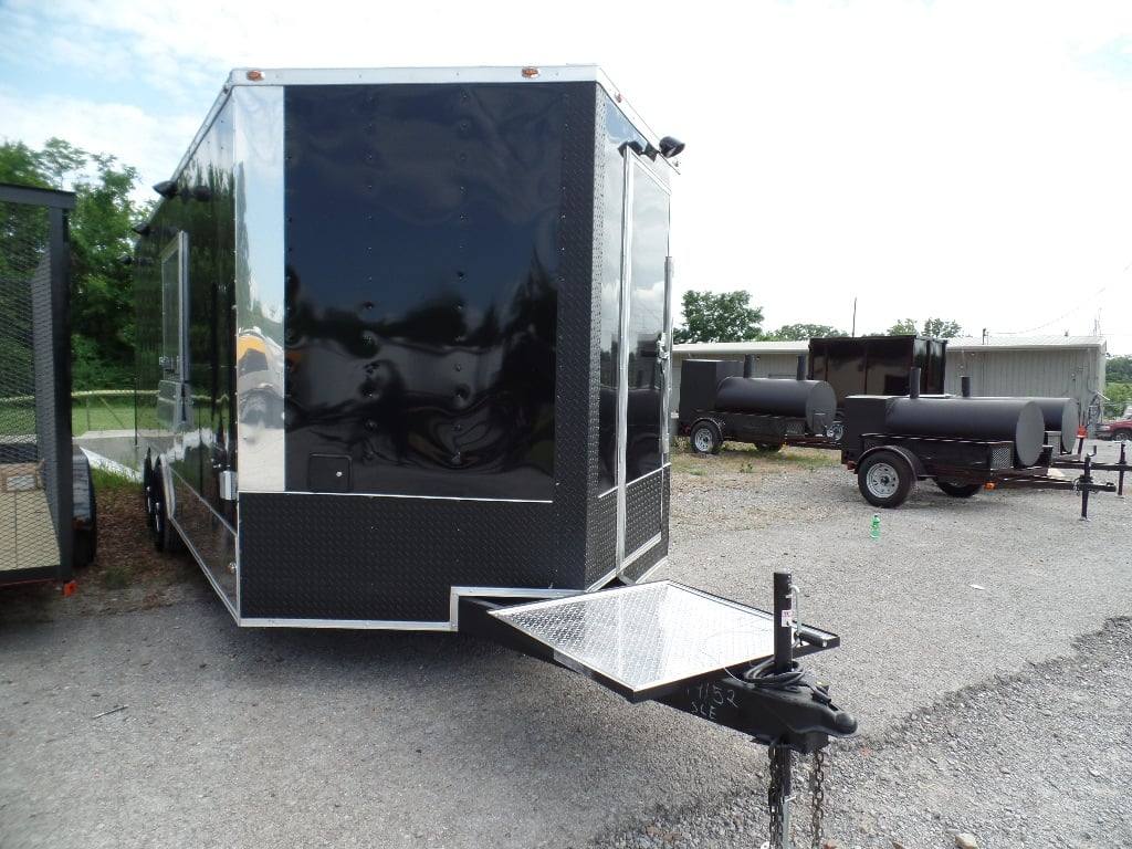 422-8.5-x-20-concession-trailer-black-food-event-catering-17.jpg 8.5' x 20' Concession Trailer Black Food Event Catering