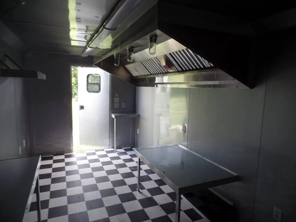422-8.5-x-20-concession-trailer-black-food-event-catering-2.webp 8.5' x 20' Concession Trailer Black Food Event Catering