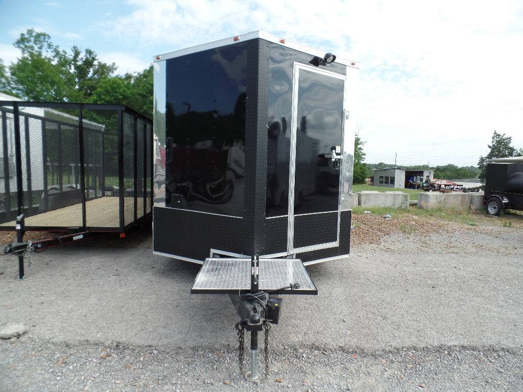 422-8.5-x-20-concession-trailer-black-food-event-catering-6.jpg 8.5' x 20' Concession Trailer Black Food Event Catering