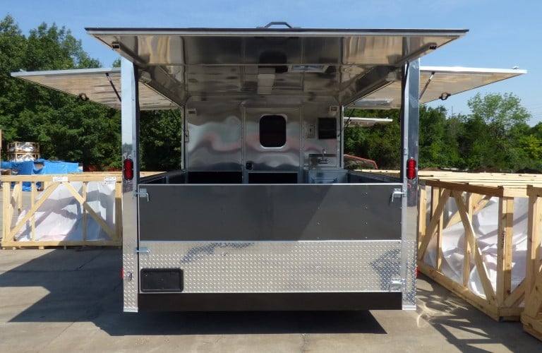 423-8.5-x-20-concession-trailer-charcoal-gray-bbq-food-event-catering-16.jpg 8.5' x 20' Concession Trailer Charcoal Gray BBQ Food Event Catering