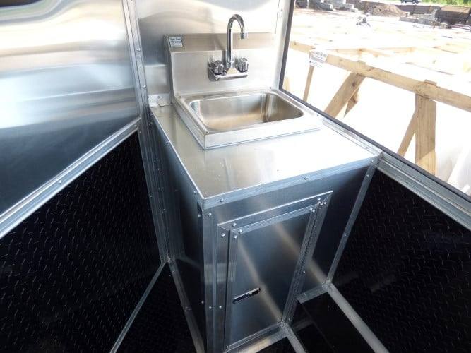 423-8.5-x-20-concession-trailer-charcoal-gray-bbq-food-event-catering-17.jpg 8.5' x 20' Concession Trailer Charcoal Gray BBQ Food Event Catering