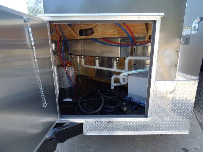 423-8.5-x-20-concession-trailer-charcoal-gray-bbq-food-event-catering-2.jpg 8.5' x 20' Concession Trailer Charcoal Gray BBQ Food Event Catering