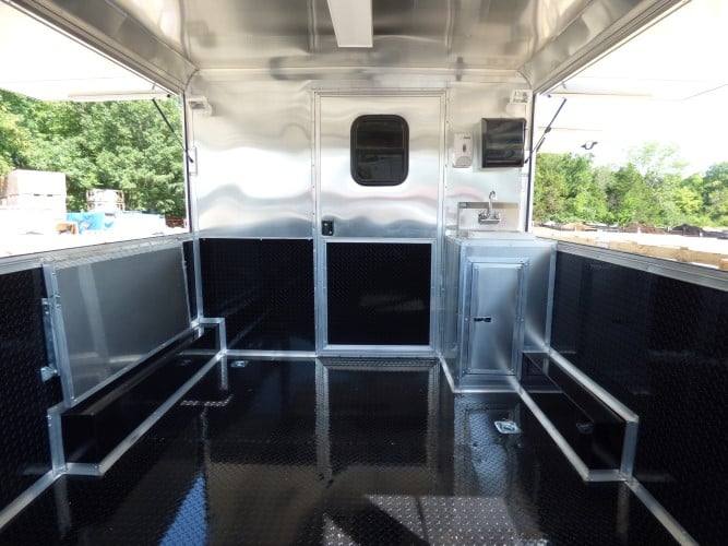 423-8.5-x-20-concession-trailer-charcoal-gray-bbq-food-event-catering-6.jpg 8.5' x 20' Concession Trailer Charcoal Gray BBQ Food Event Catering