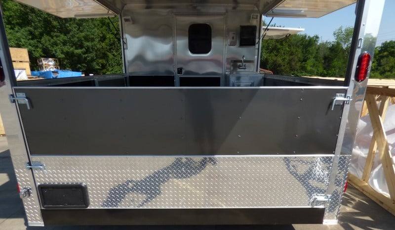 423-8.5-x-20-concession-trailer-charcoal-gray-bbq-food-event-catering-7.jpg 8.5' x 20' Concession Trailer Charcoal Gray BBQ Food Event Catering